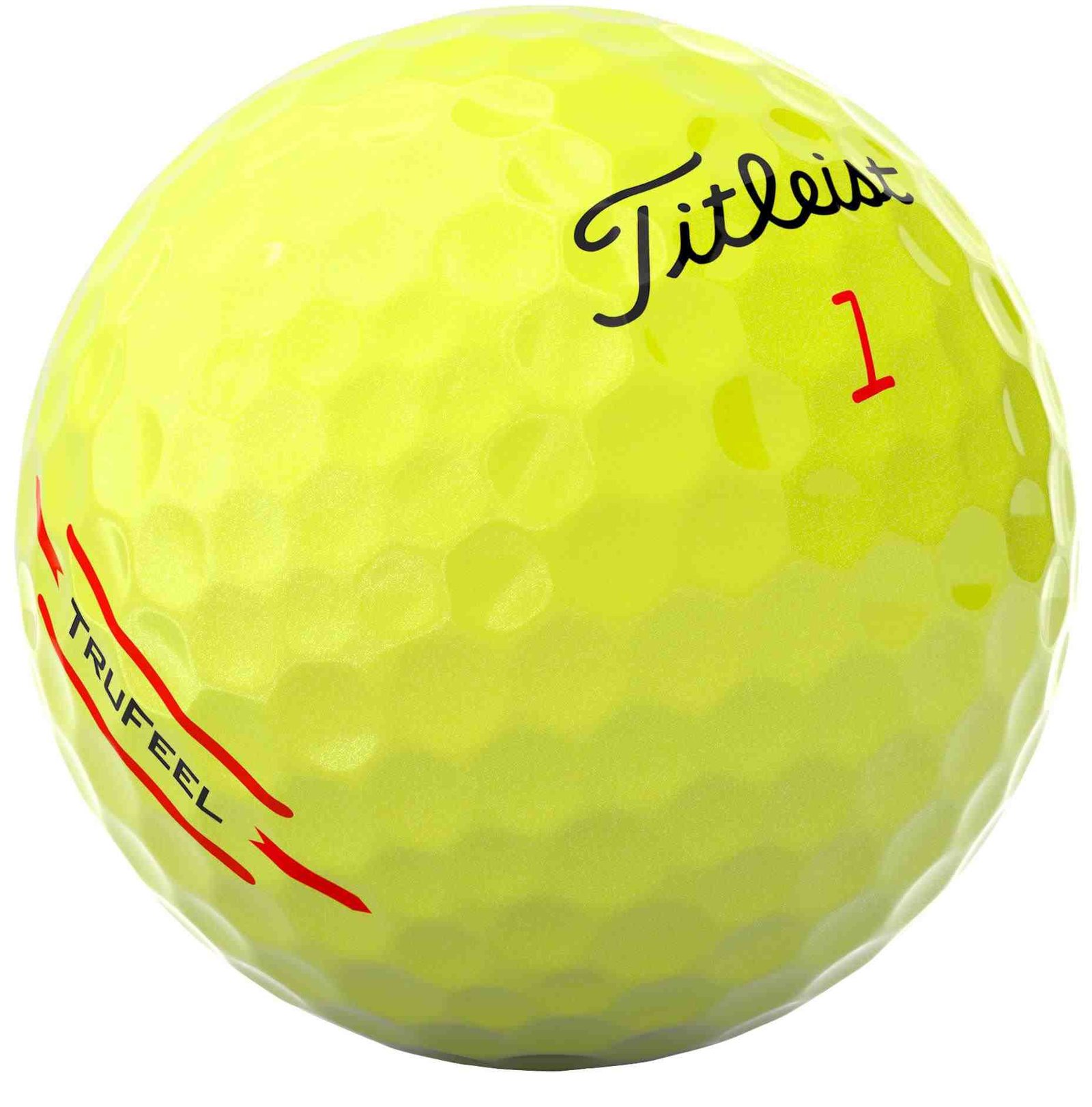 Titleist TruFeel piłki golfowe, żółte, 12 szt.
