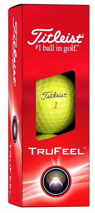Titleist TruFeel piłki golfowe, żółte, 12 szt.