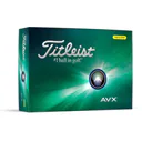Titleist AVX piłki golfowe, żółte