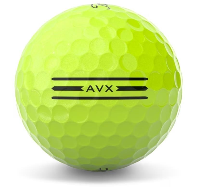 Titleist AVX piłki golfowe, żółte