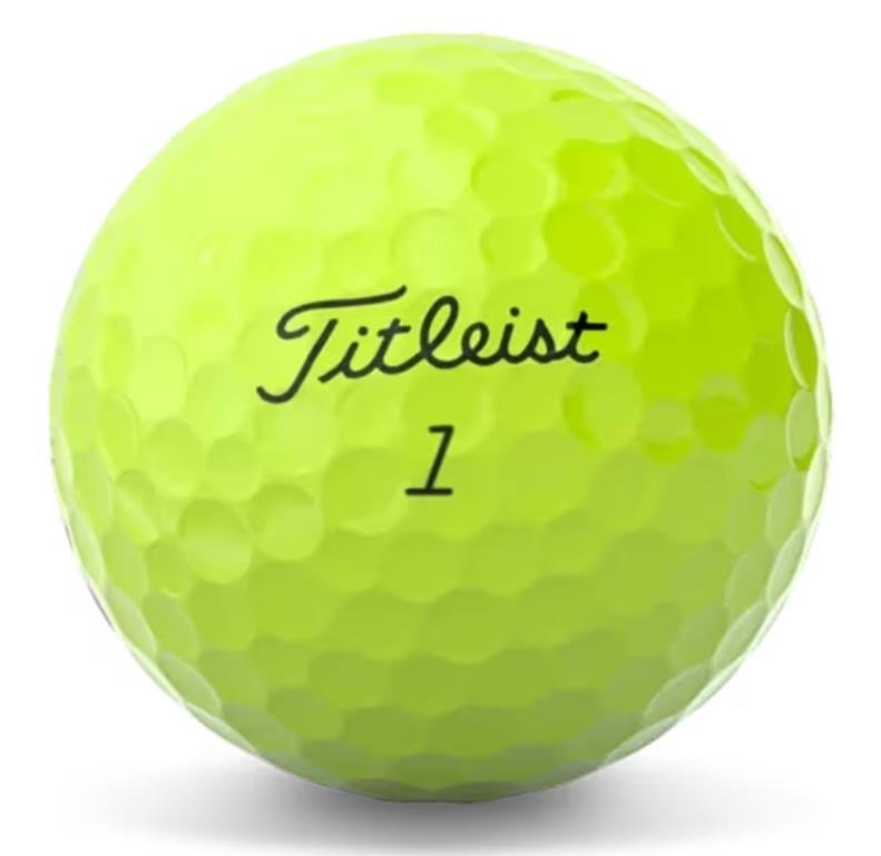 Titleist AVX piłki golfowe, żółte