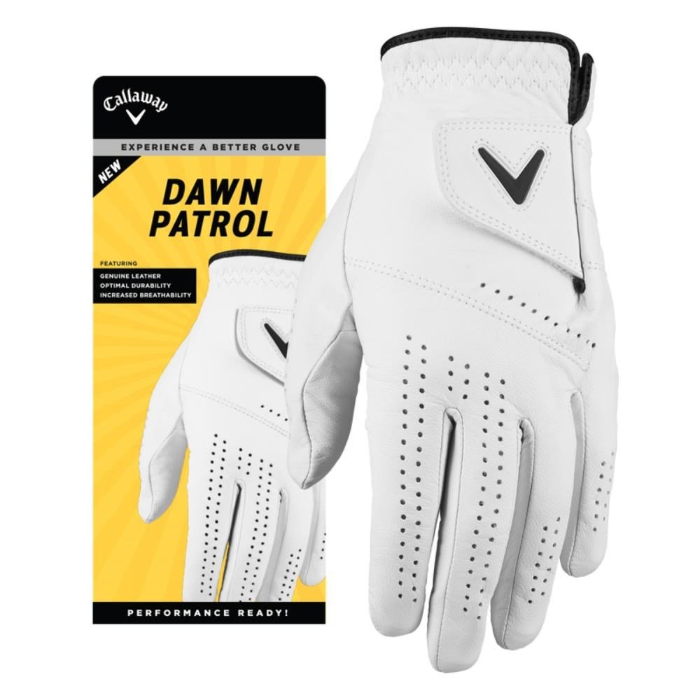 Callaway Dawn Patrol męska rękawica golfowa, biała
