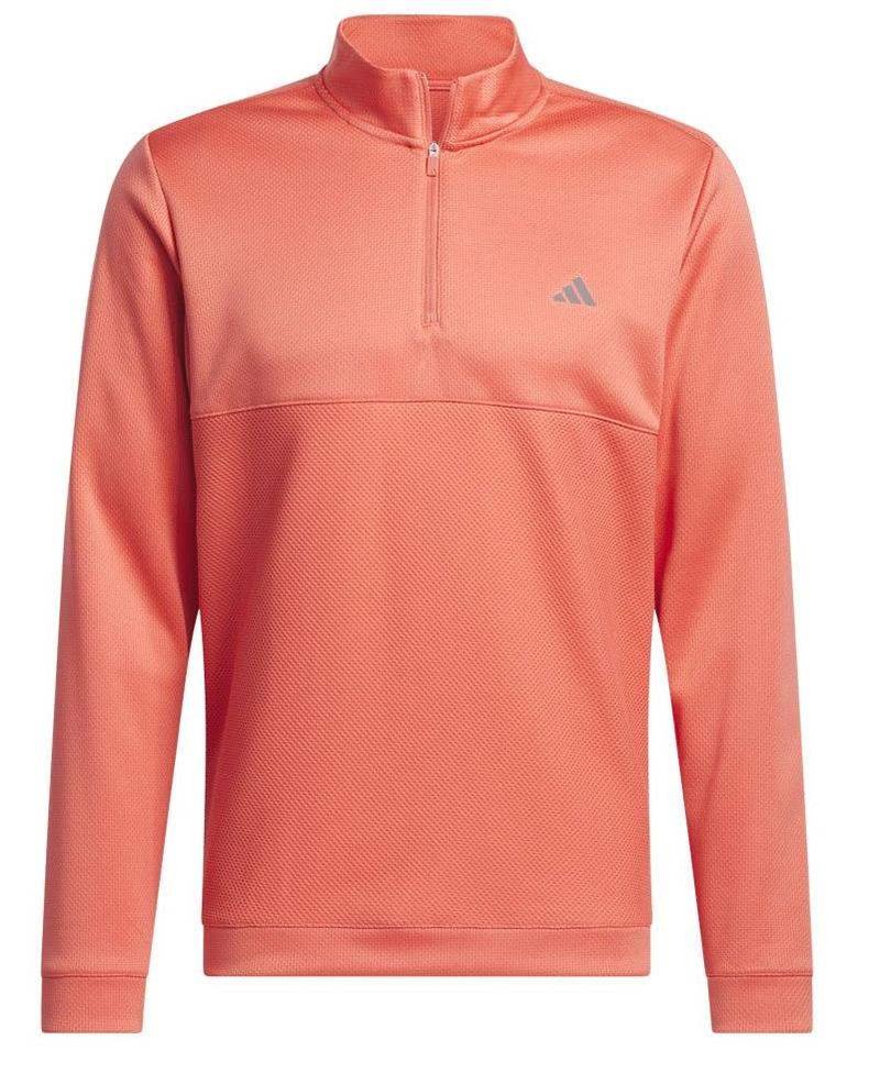 Adidas Ultimate 365 Textured 1/4 Zip męska bluza, preloved scarlet