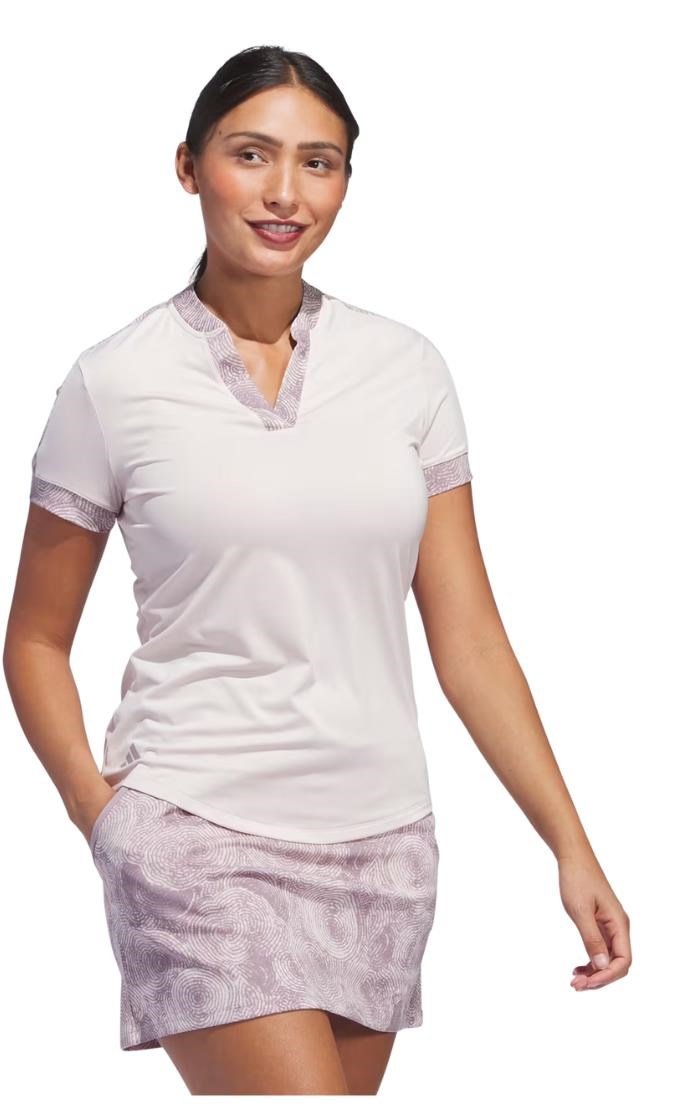 Adidas Ultimate365 Printed damskie polo, różowe