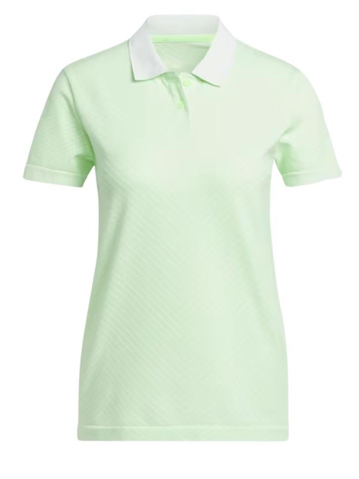 Adidas Ultimate365 Tour PrimeKnit damskie polo, crytsal jade