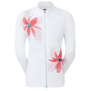FootJoy Lightweight Full-Zip damska kurtka, biało/różowa