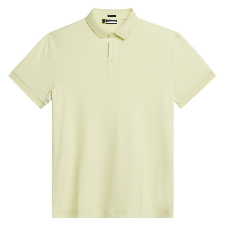 J.Lindeberg KV Regular Fit męskie polo, żółte