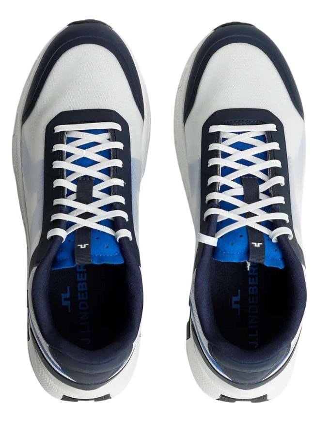 J.Lindeberg Vent 500 Golf Sneaker męskie buty golfowe, biało/niebieskie