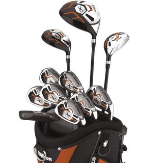 Wilson X31 męski golfowy zestaw, stal, prawy