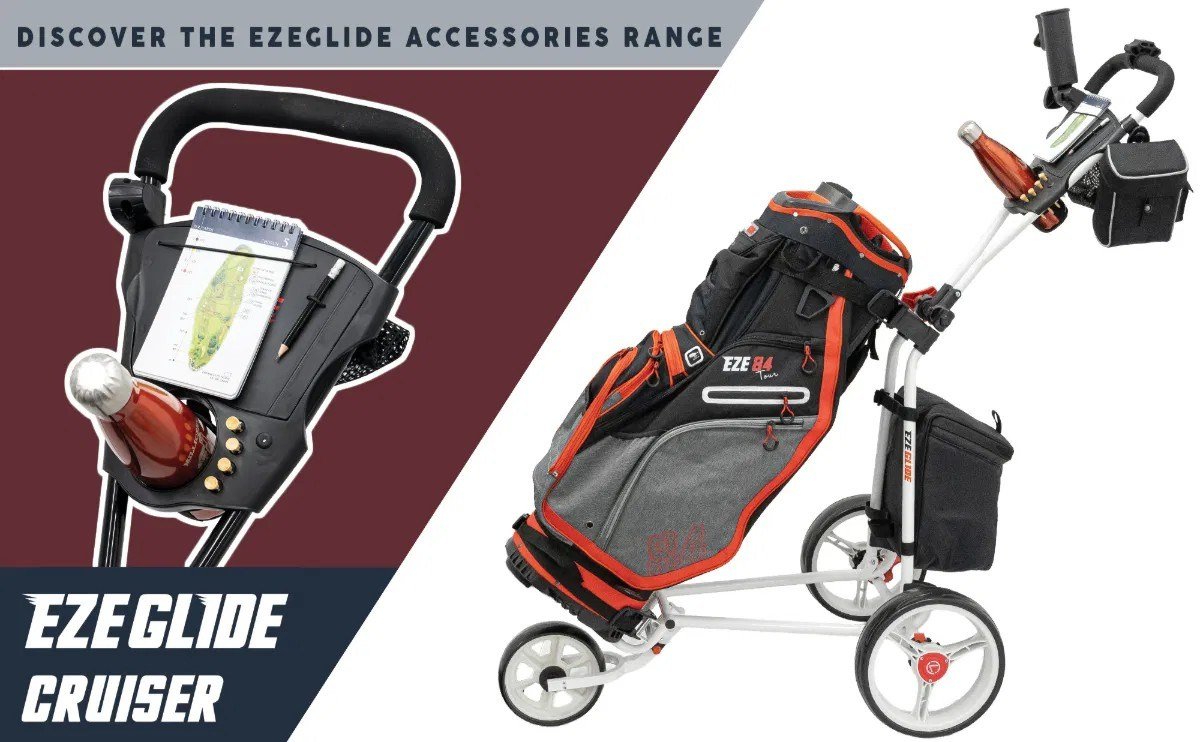 Ezeglide Cruiser wózek golfowy, biały