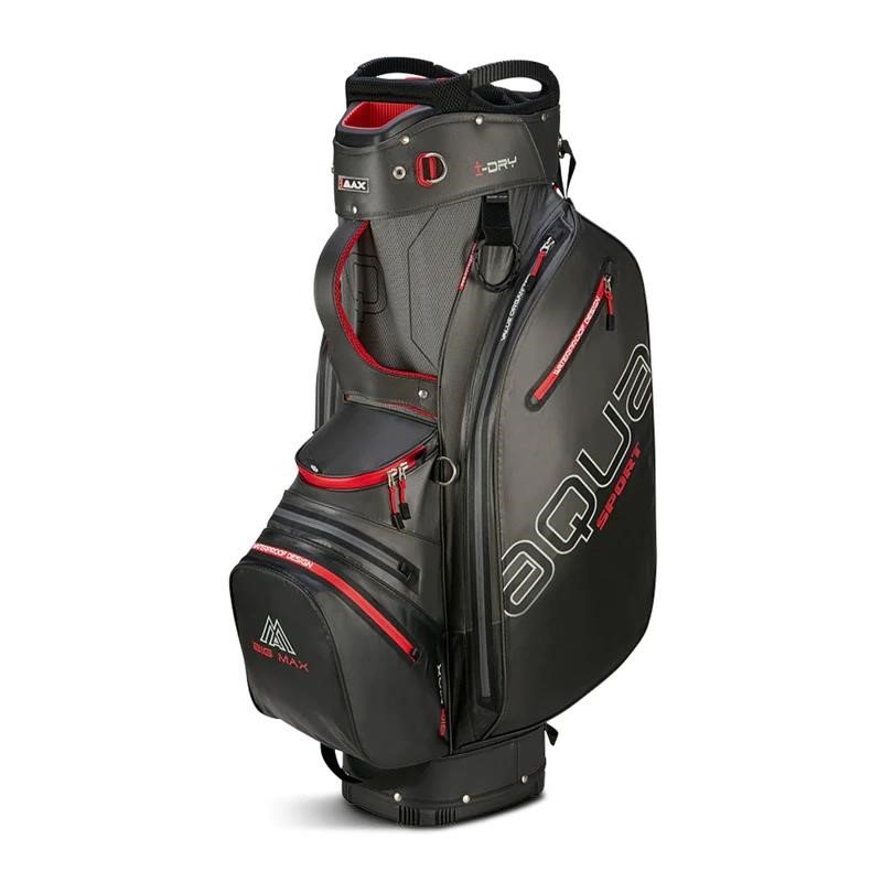 Big Max Aqua Sport 4 cart bag, szaro/czerwony