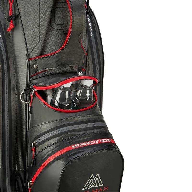 Big Max Aqua Sport 4 cart bag, szaro/czerwony