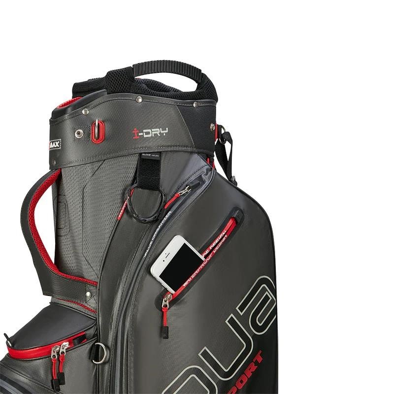 Big Max Aqua Sport 4 cart bag, szaro/czerwony