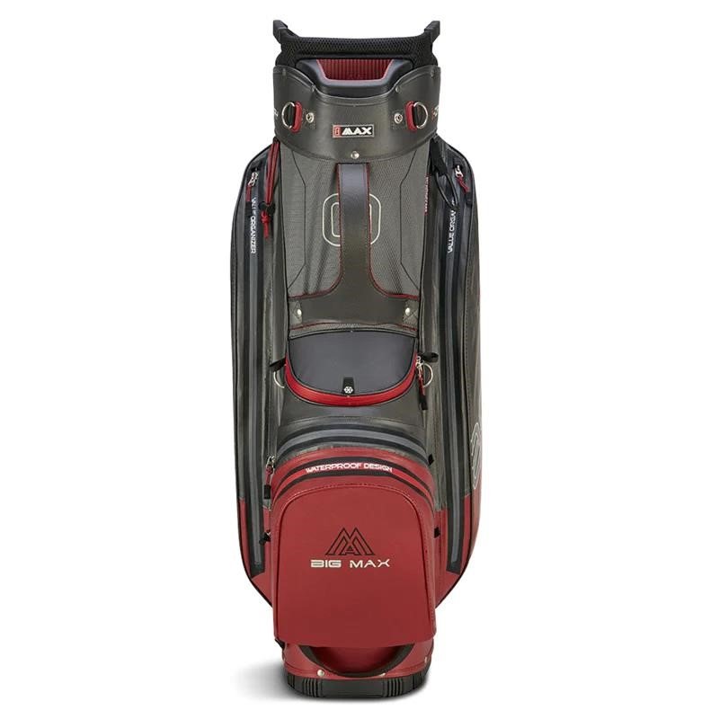 Big Max Aqua Sport 4 cart bag, szaro/bordowy