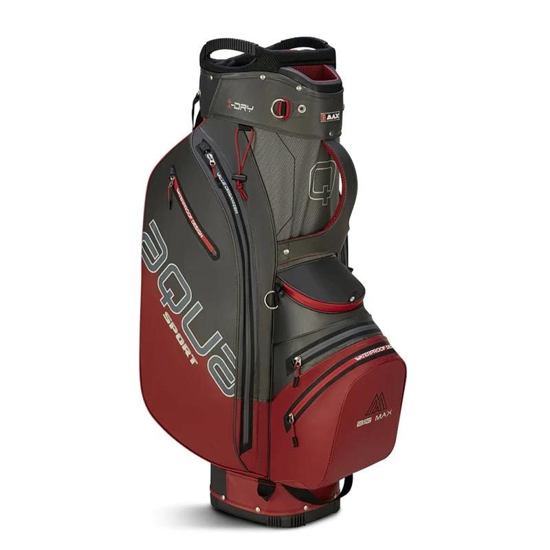 Big Max Aqua Sport 4 cart bag, szaro/bordowy