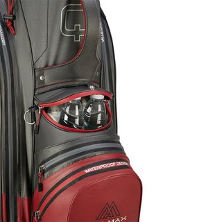 Big Max Aqua Sport 4 cart bag, szaro/bordowy