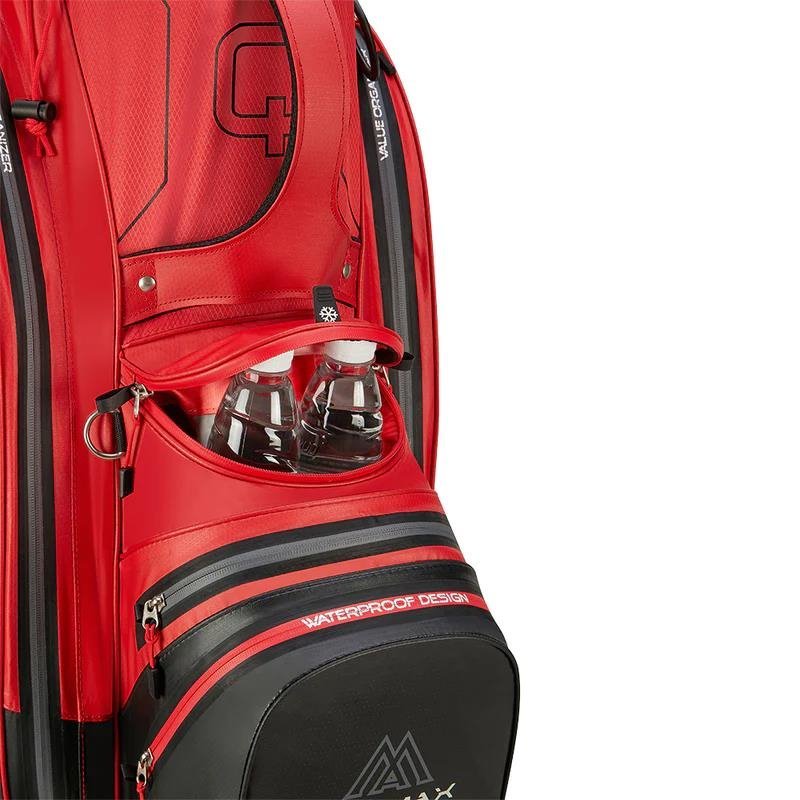 Big Max Aqua Sport 4 cart bag, czerwono/czarny