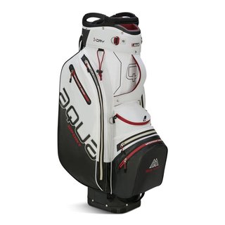 Big Max Aqua Sport 4 cart bag, biało/czarno/bordowy