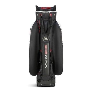 Big Max Aqua Sport 4 cart bag, biało/czarno/bordowy