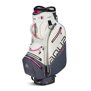 Big Max Aqua Sport 4 cart bag, biało/granatowo/różowy