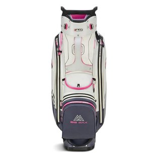 Big Max Aqua Sport 4 cart bag, biało/granatowo/różowy