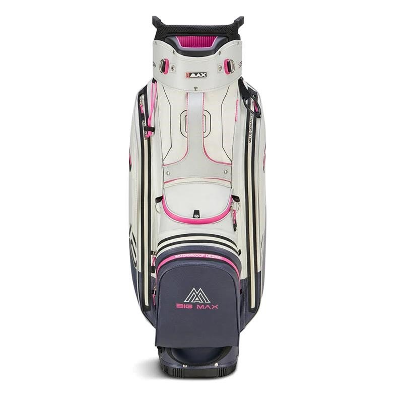 Big Max Aqua Sport 4 cart bag, biało/granatowo/różowy