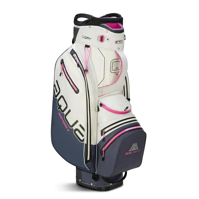 Big Max Aqua Sport 4 cart bag, biało/granatowo/różowy