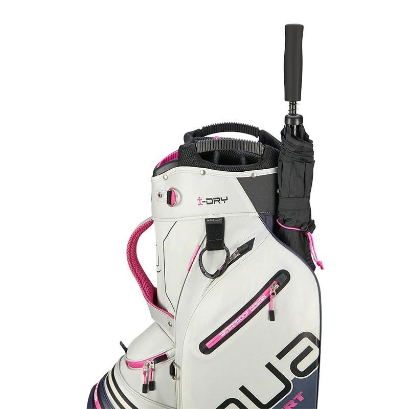 Big Max Aqua Sport 4 cart bag, biało/granatowo/różowy