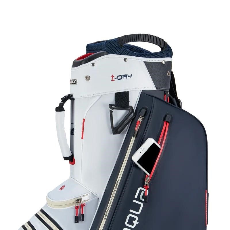 Big Max Aqua Style 4 cart bag, biało/granatowo/czerwony