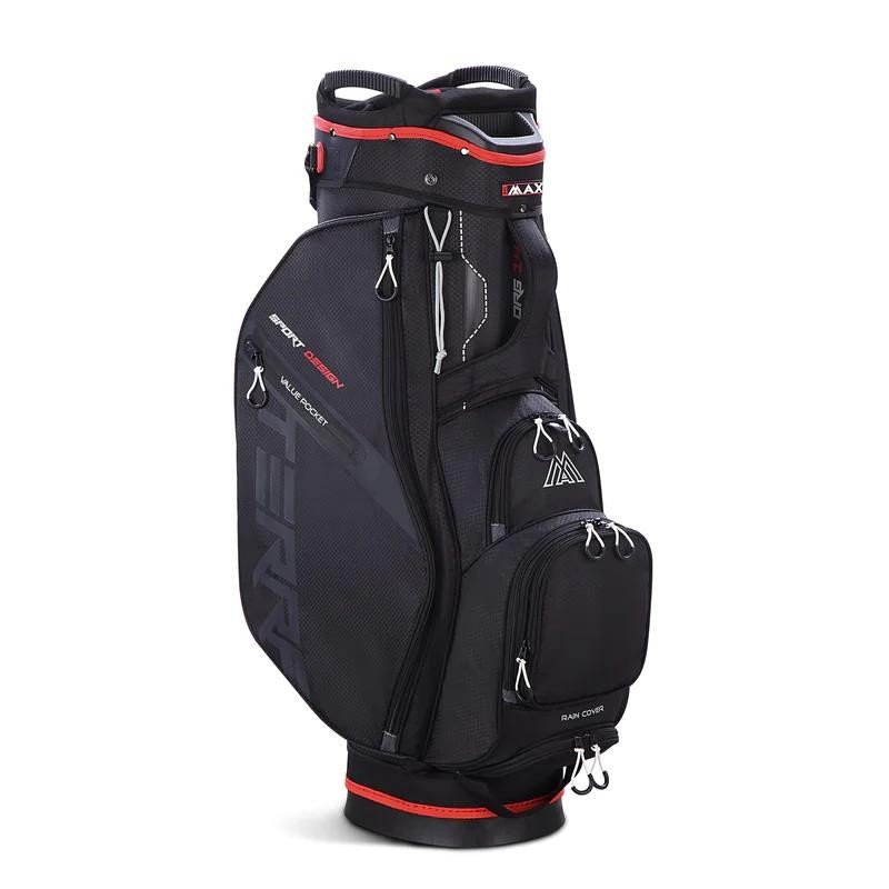 Big Max Terra Sport cart bag, czarno/czerwony