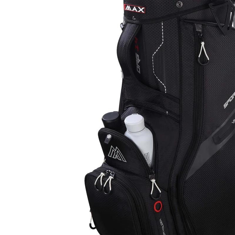 Big Max Terra Sport cart bag, czarno/czerwony