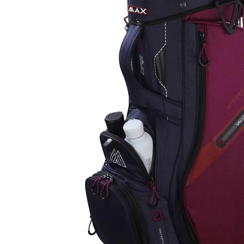 Big Max Terra Sport cart bag, granatowo/bordowy