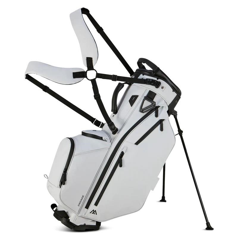 Big Max Dri Lite Hybrid Prime stand bag, biały