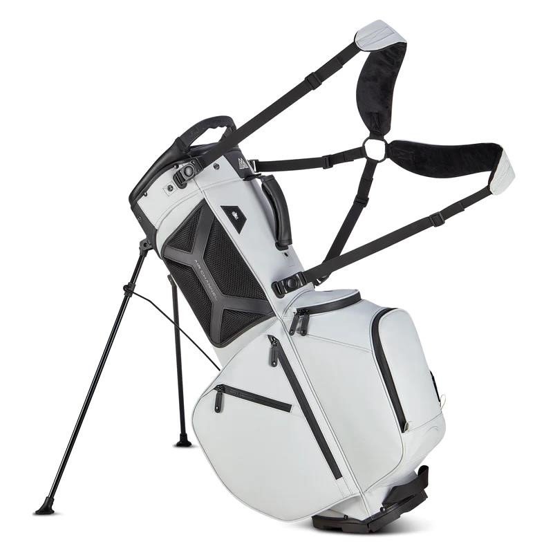 Big Max Dri Lite Hybrid Prime stand bag, biały