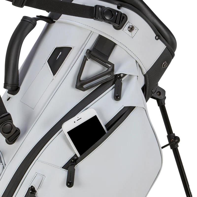 Big Max Dri Lite Hybrid Prime stand bag, biały