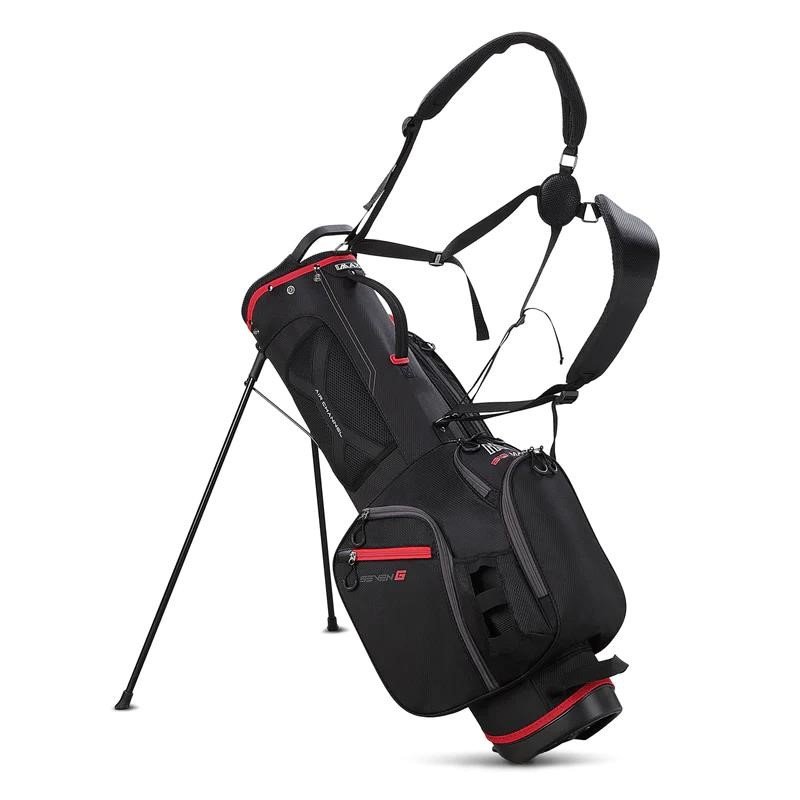 Big Max Heaven Seven G stand bag, czarno/czerwony