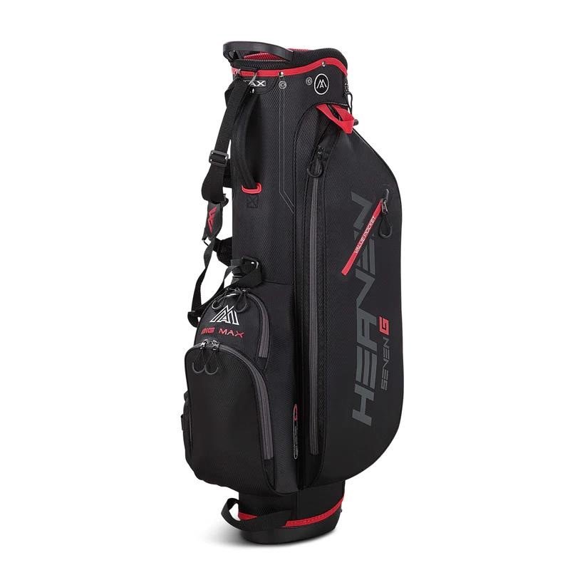 Big Max Heaven Seven G stand bag, czarno/czerwony
