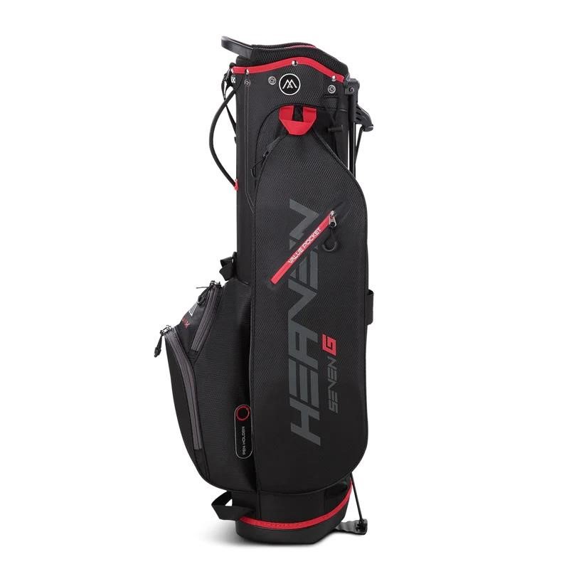 Big Max Heaven Seven G stand bag, czarno/czerwony