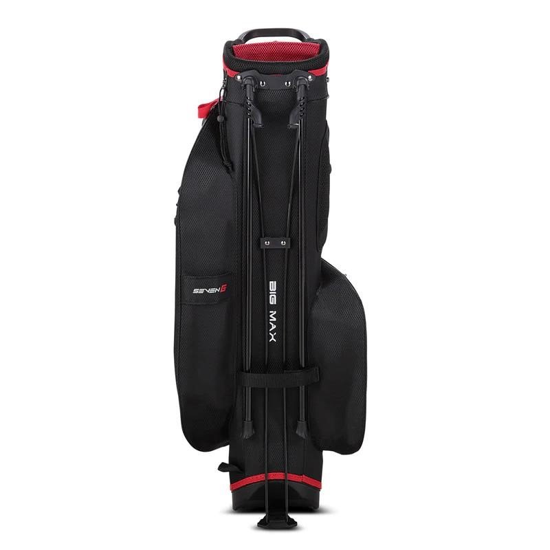 Big Max Heaven Seven G stand bag, czarno/czerwony