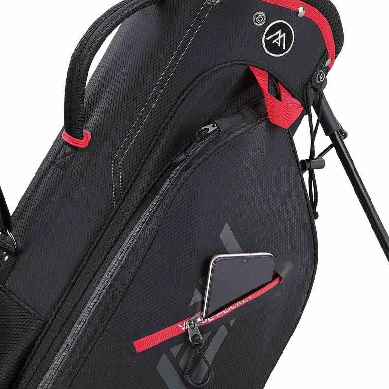 Big Max Heaven Seven G stand bag, czarno/czerwony