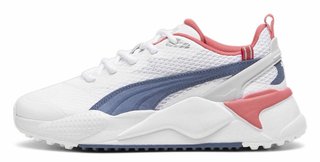 Puma Gs-X Efekt damskie buty golfowe, biało/niebieskie