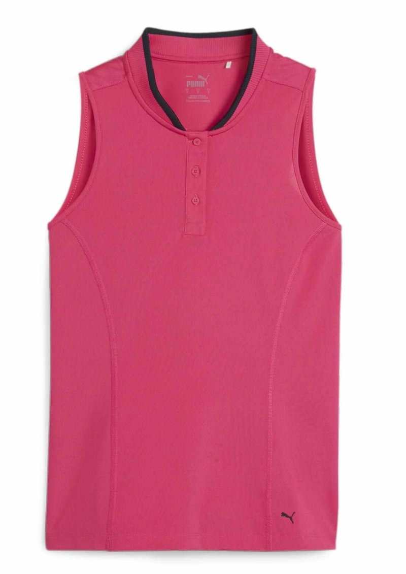 Puma Range Pique Sleeveless damskie polo, różowe