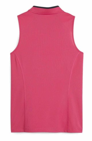 Puma Range Pique Sleeveless damskie polo, różowe