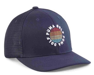 Puma Twilight Trucker męska czapka z daszkiem, granatowa