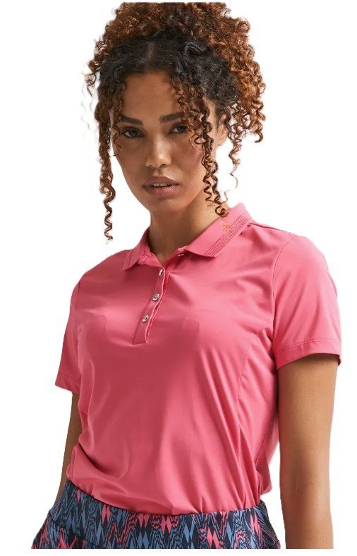 PING Sedona damskie polo, różowe