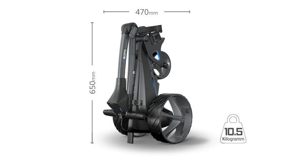 Motocaddy M5 GPS wózek elektryczny, 18+ akumulator