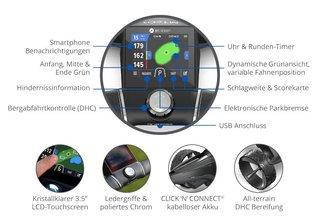 Motocaddy M-TECH GPS DHC wózek elektryczny