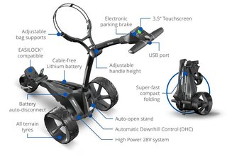 Motocaddy M-TECH GPS DHC wózek elektryczny