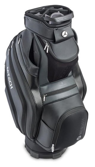 Motocaddy M-Tech cart bag, czarno/karbonowy