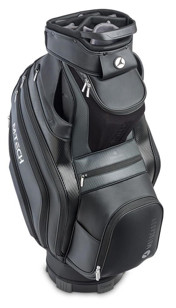 Motocaddy M-Tech cart bag, czarno/karbonowy